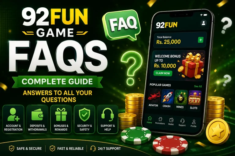 92Fun Game FAQs