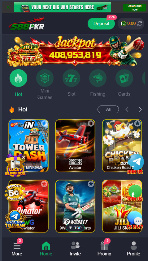 588Pkr Game